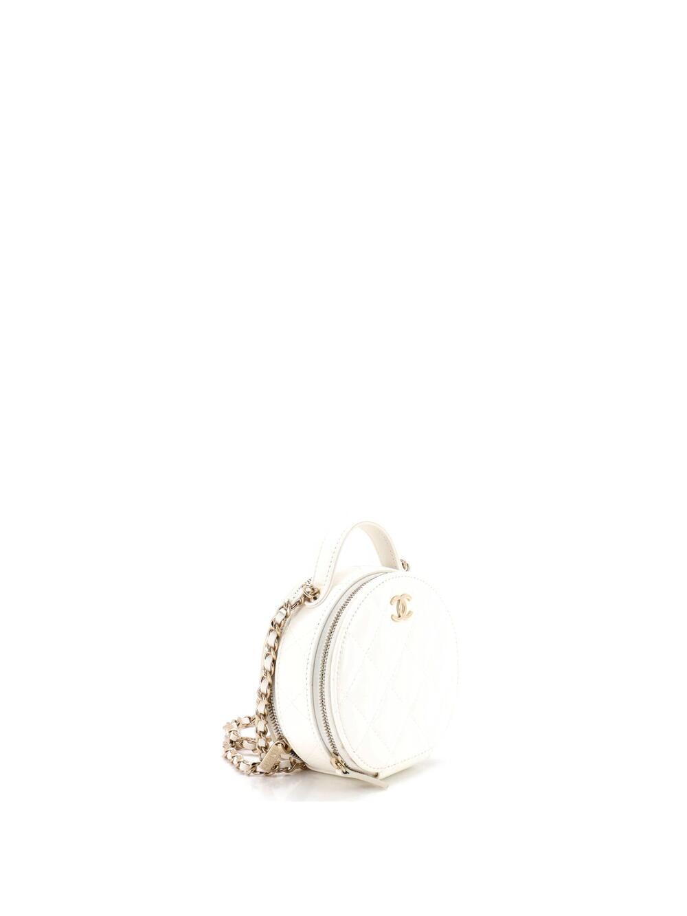 Chanel Handle With Care Round Vanity #234042C37B - Picture 2 of 7